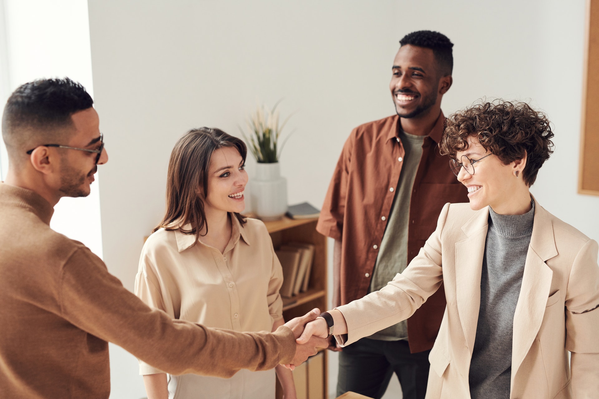 Appointment Reminder with Chantel Ray - People Shaking Hands